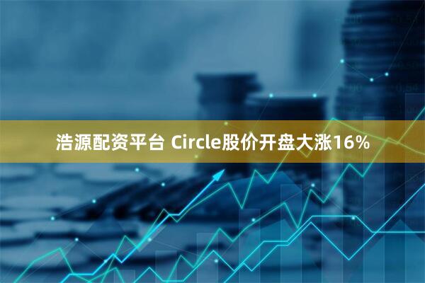 浩源配资平台 Circle股价开盘大涨16%